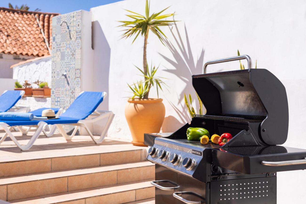 Casa Naranja - Heated Pool - Bbq - Terrace - Free Wifi - Child & Pet-Friendly - 3 Bedrooms - 6 People Poris de Abona Luaran gambar