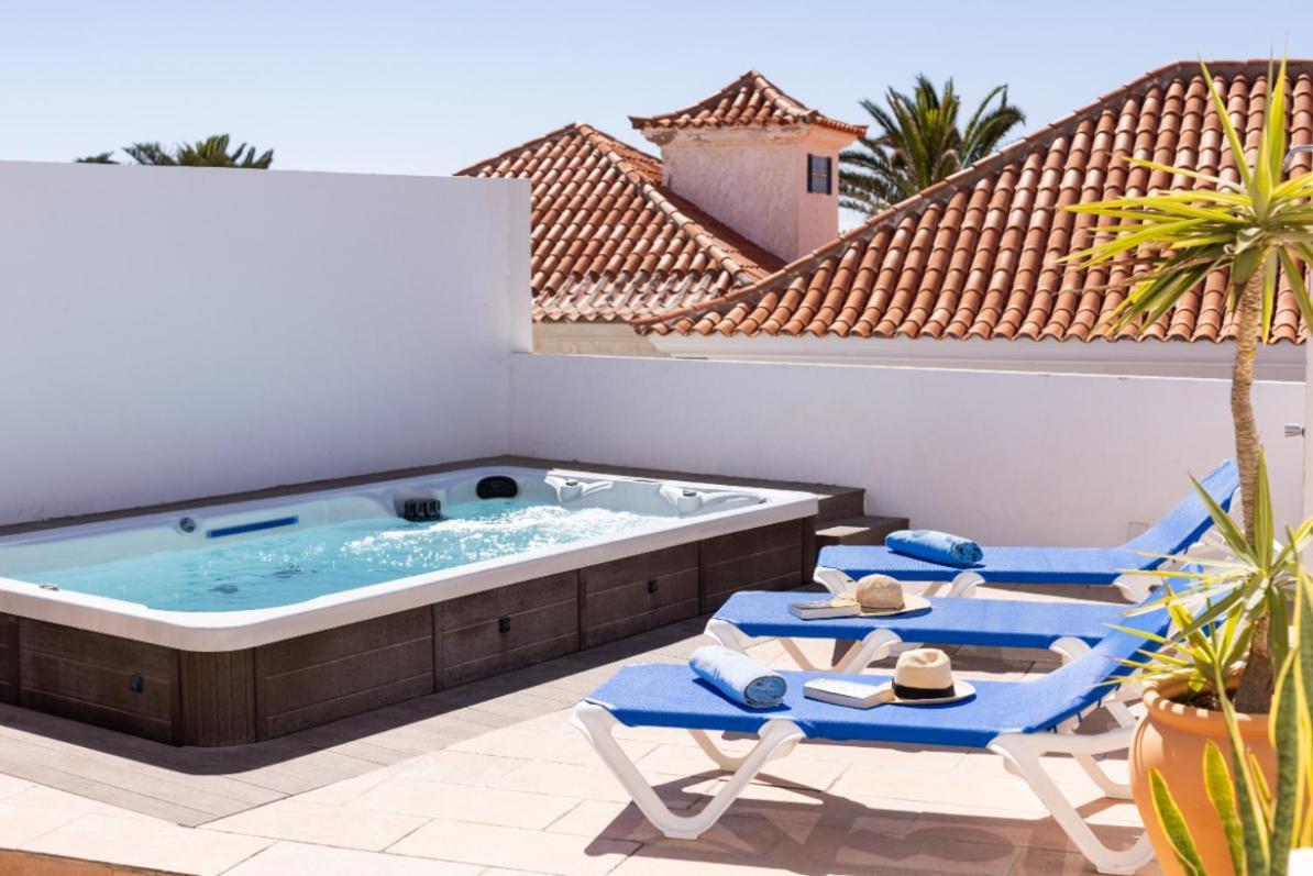 Casa Naranja - Heated Pool - Bbq - Terrace - Free Wifi - Child & Pet-Friendly - 3 Bedrooms - 6 People Poris de Abona Luaran gambar
